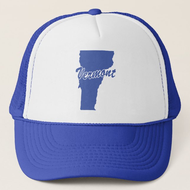 Truckerkepsen Vermont-form Keps (Framsida)