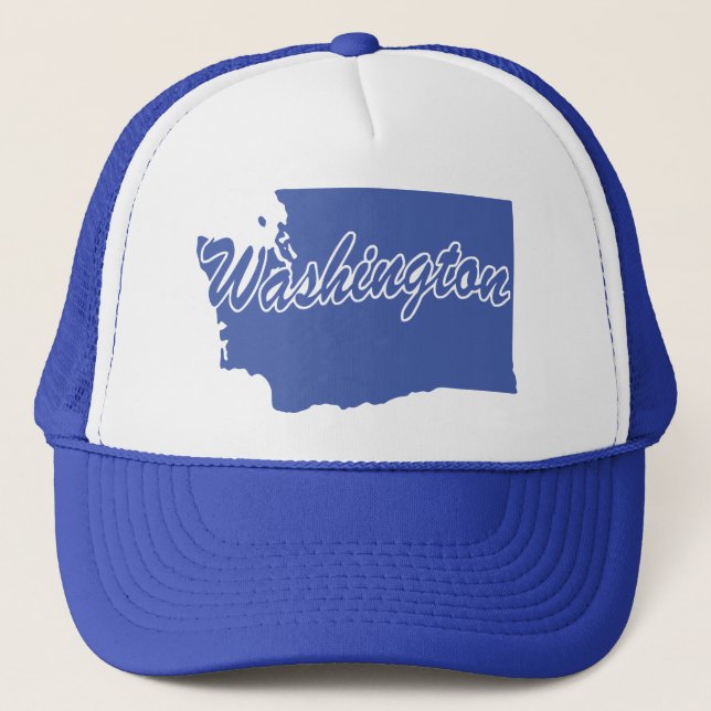 Truckerkepsen Washington Shape Keps (Framsida)