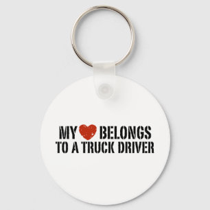 Truckers flicka nyckelring