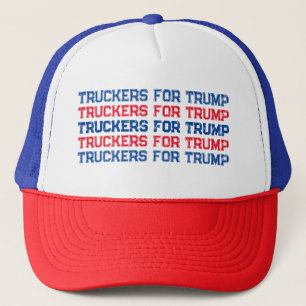 Truckers for Trump Patriotic Rött vitt blått Keps