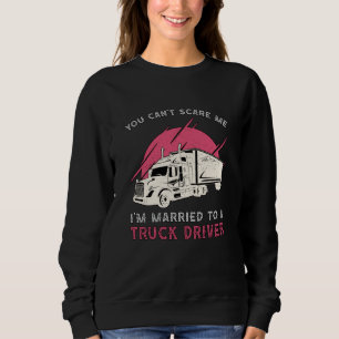 Truckers fru jag är gift med en Lastbil-förare T Shirt