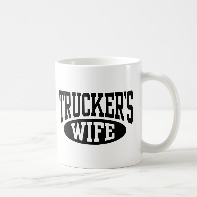 Truckers fru kaffemugg (Höger)