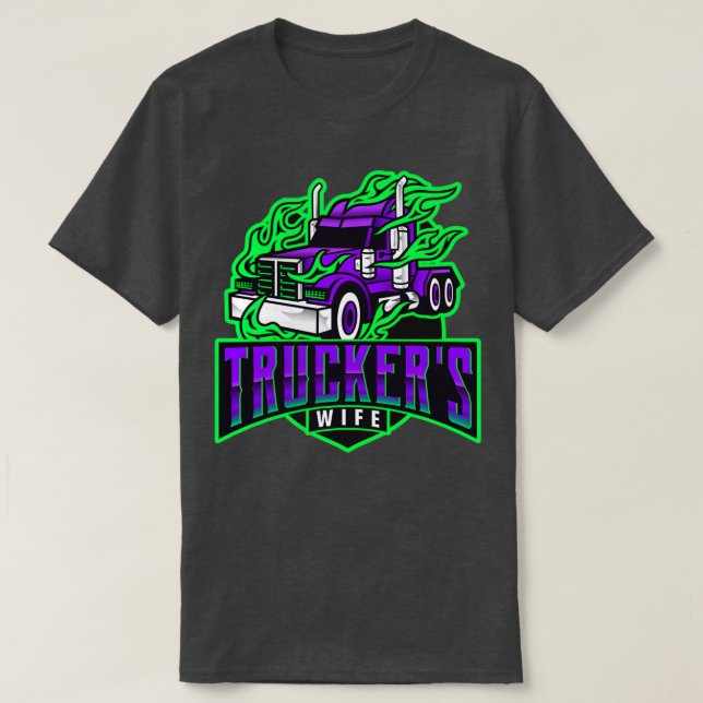 Truckers fru t shirt (Design framsida)