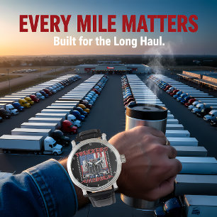 Truckers Move America: Stars and Stripes Armbandsur
