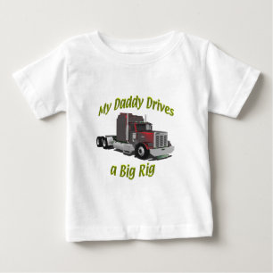 Truckers - Teamsters - Maroon Big Rig - Pappa Tee