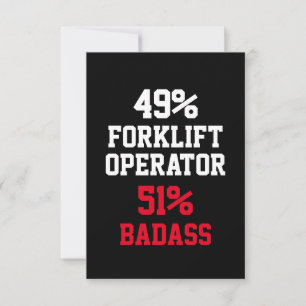 Truckförare Badass-kort Kort