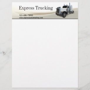 Truckföretag Brevhuvud