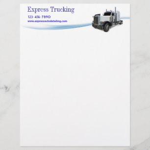 Truckföretag Brevhuvud