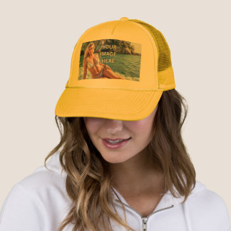 TRUCKIN’! 🧢 Truckerhatt – Lägg till bild eller te Keps