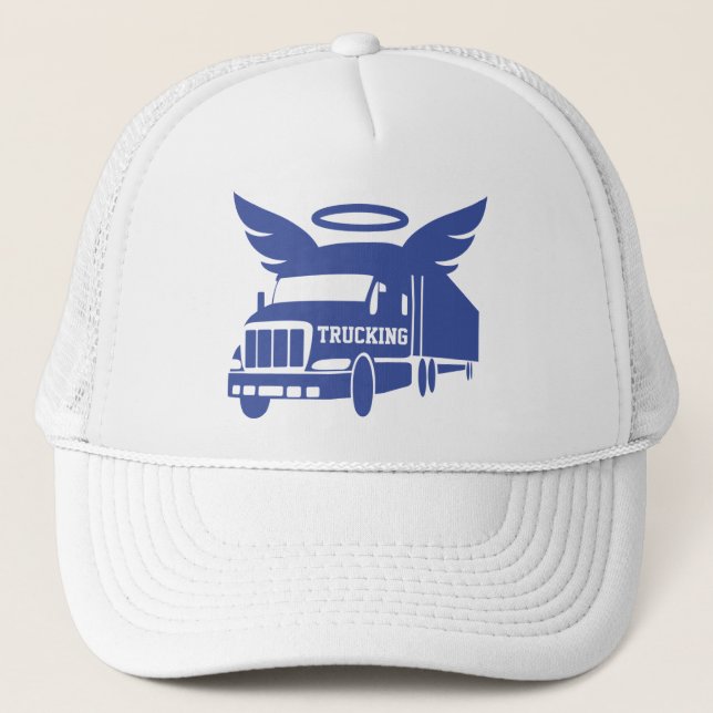 TRUCKING ANGEL unisex truckerkeps (Framsida)