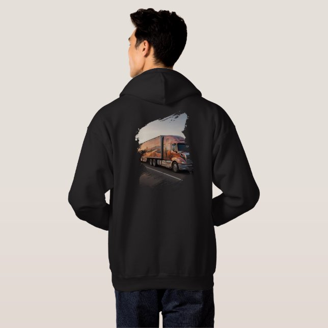 Trucking Hoodie (Hel baksida)