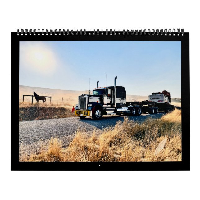 Trucking Out West Calendar Kalender (Omslag)