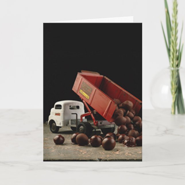 Truckload av tack helgkort (Framsida)