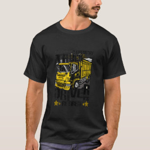 Truckning av en Lastbil-förare med legendary T Shirt
