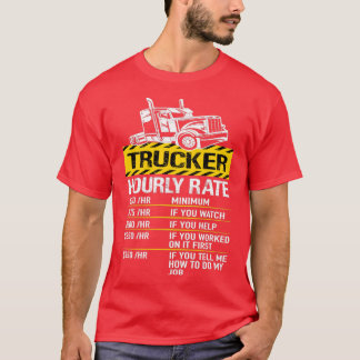 Truckning av Lastbil-drivrutin för timtaxering T Shirt