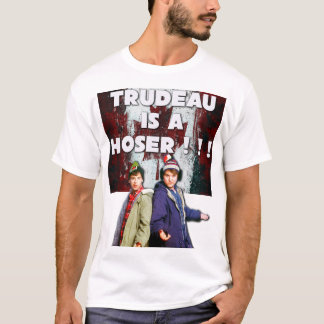 Trudeau är en hoser - Vintagens Bära T Shirt