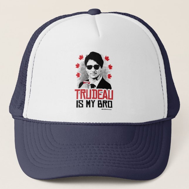 Trudeau är min Bro - .png Keps (Framsida)