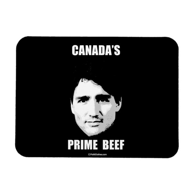Trudeau - Kanadas premiärminister -.png Magnet (Horisontell)