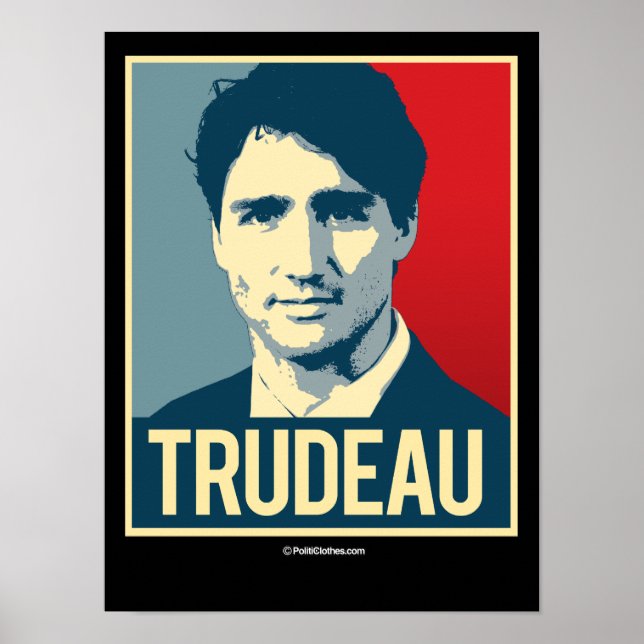 Trudeau Poster (Framsidan)