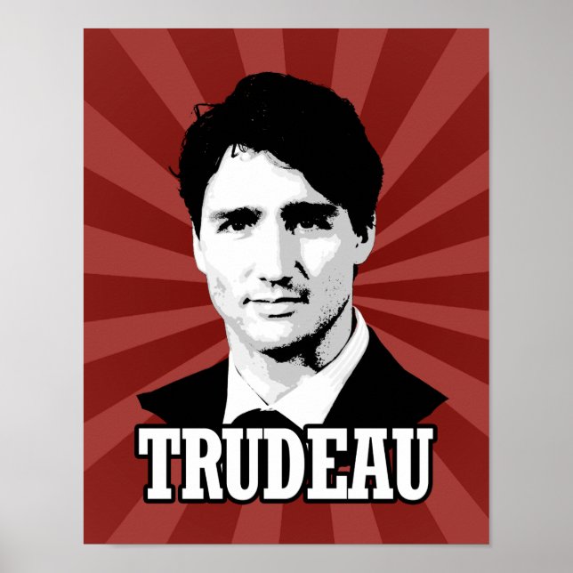 Trudeau Poster (Framsidan)