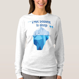 True Beauty Ljuger Beneath - Iceberg T-Shirt for W