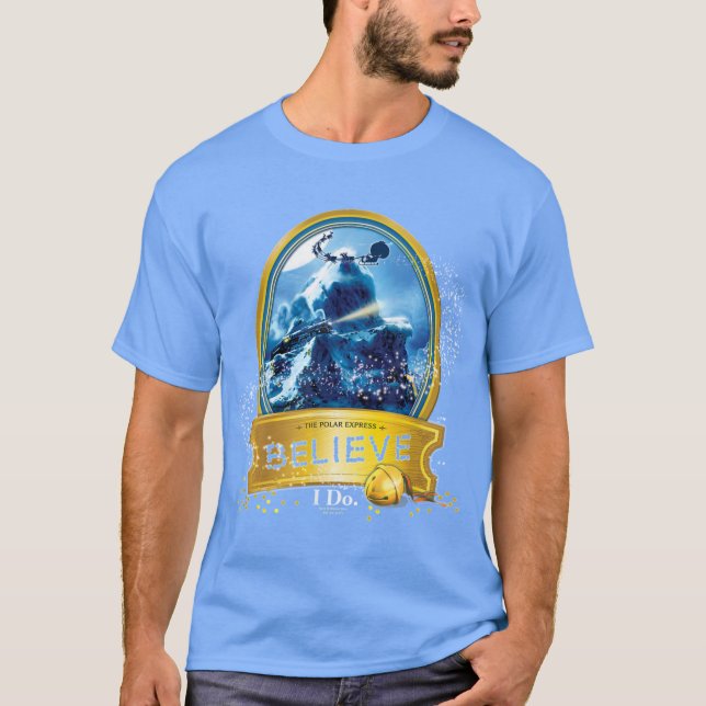 True Believer In Santa T Shirt (Framsida)
