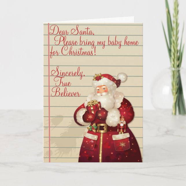 True Believer-jul Helgkort (Framsida)