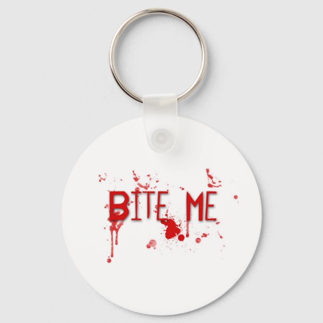 True Blood "Bita Me" Nyckelring (Framsida)