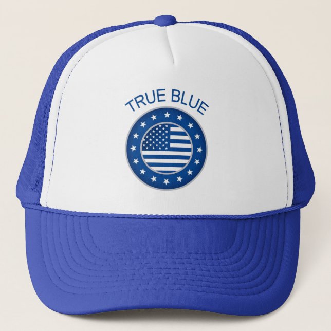 True Blue Democrat Hat Keps (Framsida)