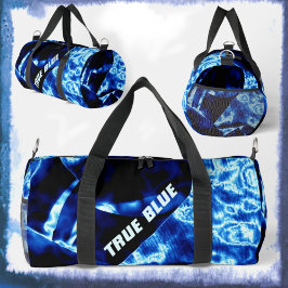 True Blue Edgy Modern Modern Anpassade med fetstil