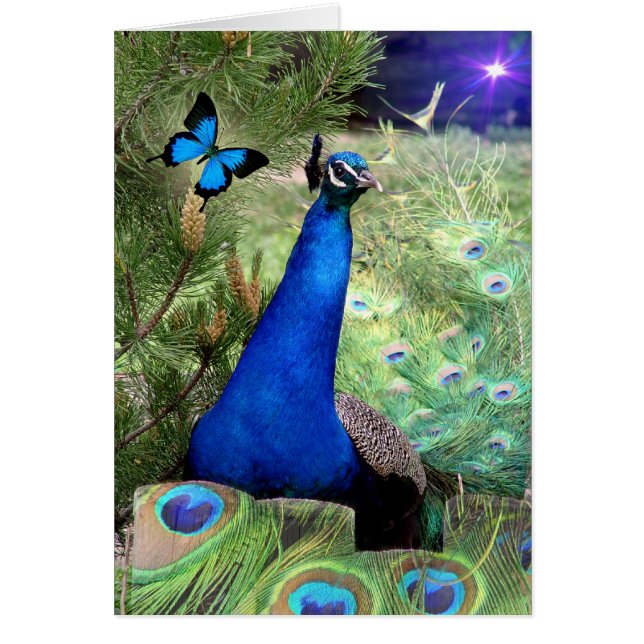 True Blue Hälsningskort (Framsidan)