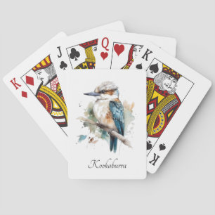 True Blue Kookaburra, anpassningsbar Casinokort
