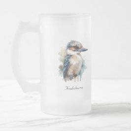 True Blue Kookaburra, anpassningsbar Frostat Ölglas