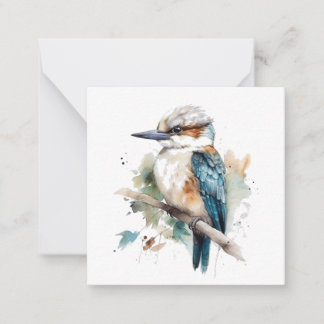 True Blue Kookaburra Anteckningskort