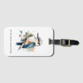 True Blue Kookaburra, custom Bagagebricka