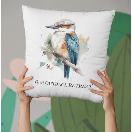 True Blue Kookaburra, custom Kudde