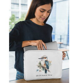 True Blue Kookaburra, custom Laptop Fodral