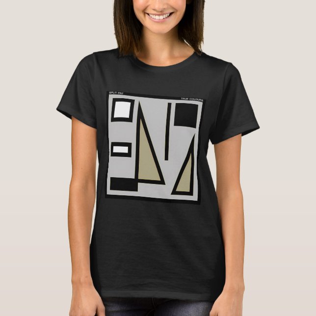 True Colours - Split Enz T Shirt (Framsida)