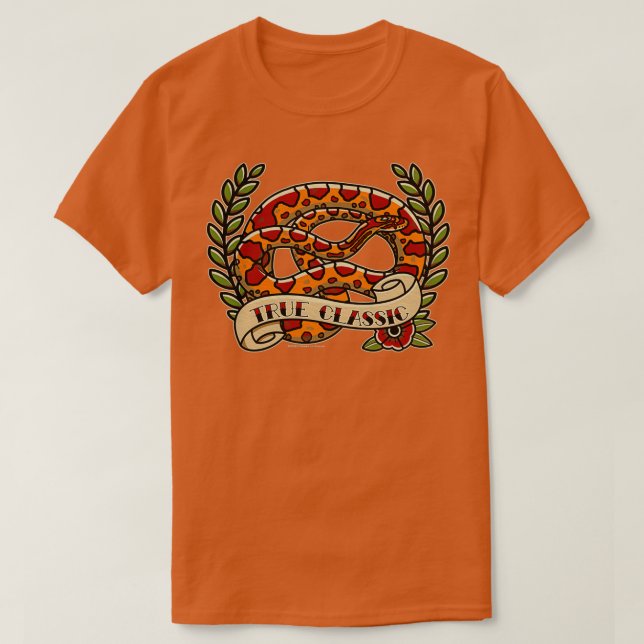 True Corn Snake  T Shirt (Design framsida)