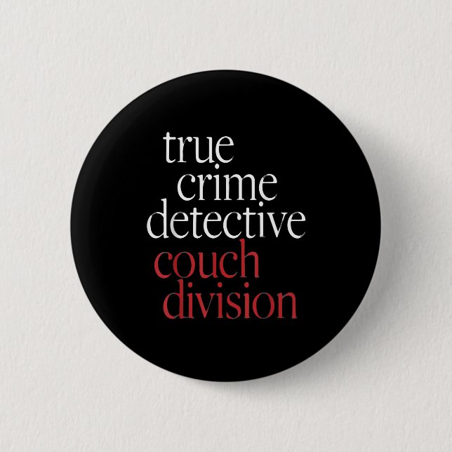 True Crime Detective Couch Di  Knapp (Framsida)