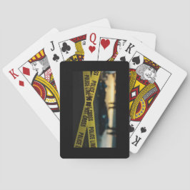 True Crime Fanatic Crime Scene Playing Cards Casinokort