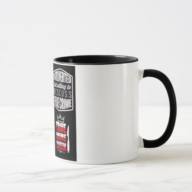 True Crime Fanatic Mug Mugg (Höger)