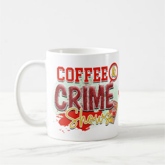 True Crime Junkie Blood Splatter Murder Shoder Kaffemugg