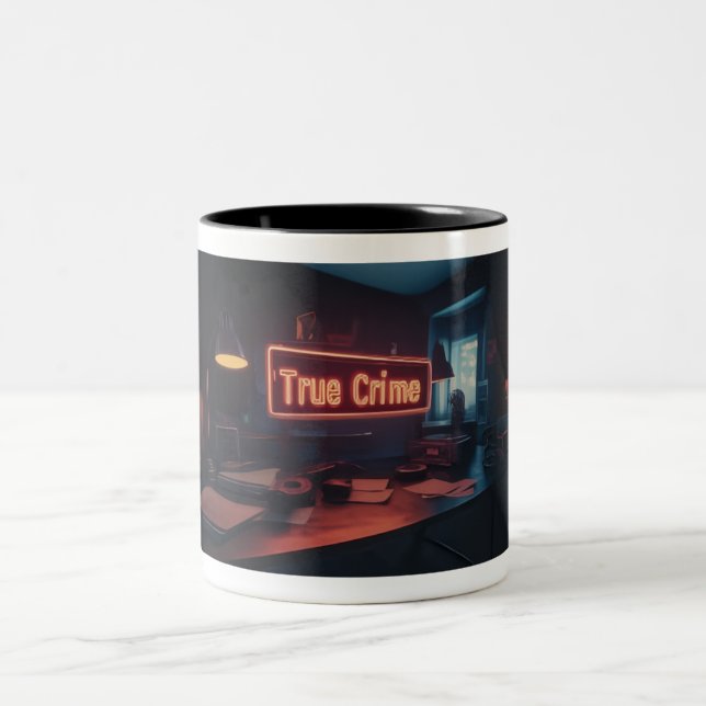 True Crime Mug Två-Tonad Mugg (Center)