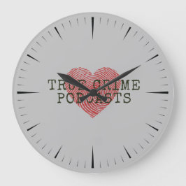 True Crime Podcast Älskare Stor Klocka