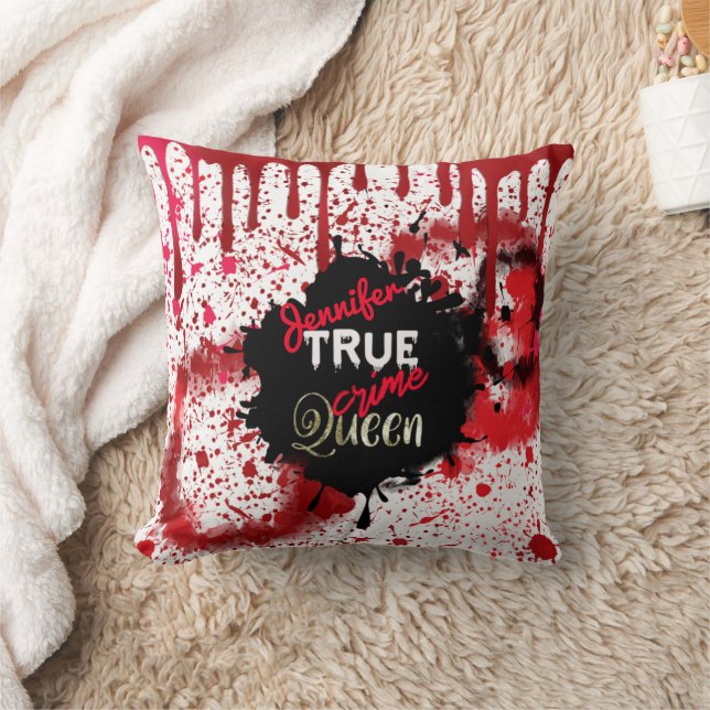 True Crime Queen Personlig Kudde (Filt)