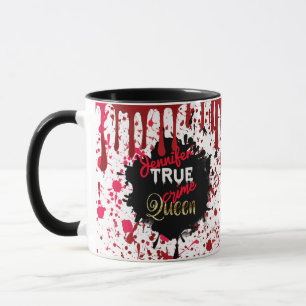 True Crime Queen Personlig Mugg