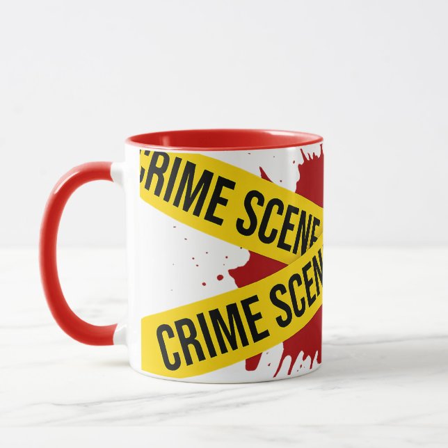 True Crime Scene Mugg (Vänster)