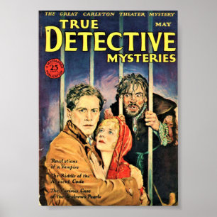 True Detektiv Mysteries - maj Poster
