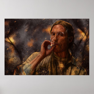 True Detektiv Rust Cohle 2014 Poster